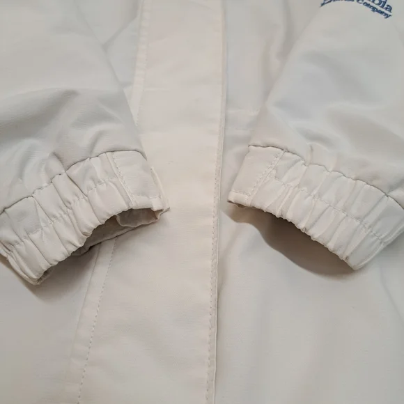 Columbia Women's Winter Coat White and Blue Jacket Size Large. - Picture 5 of 12